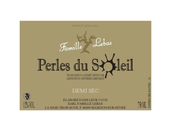 FAMILLE LEBAS PERLES DU SOLEIL BLANC