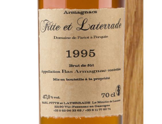 FITTE ET LATERRADE FITTE ET LATERRADE ARMAGNAC MILLÉSIME 1995 70 CL 1995