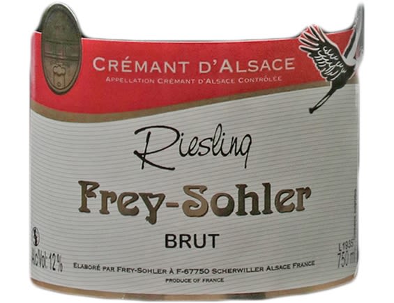 FREY-SOHLER CREMANT D'ALSACE RIESLING BRUT BLANC