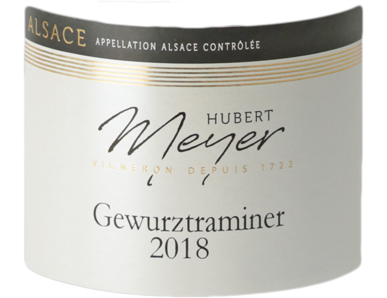 HUBERT MEYER ALSACE GEWURZTAMINER BLANC 2018