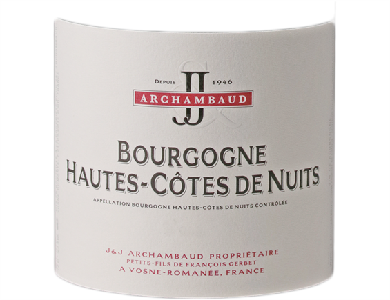 J&J ARCHAMBAUD HAUTES COTES DE NUITS ROUGE 2015