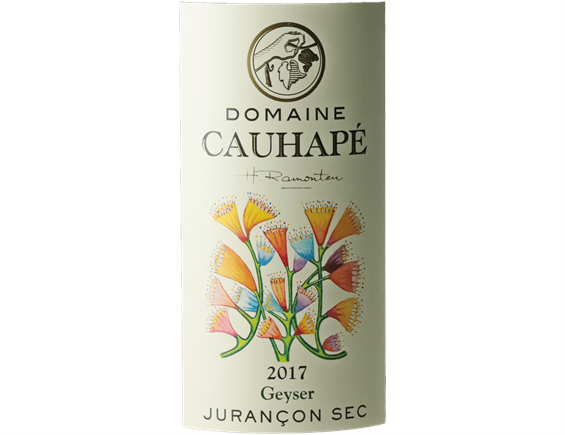 JURANÇON SEC GEYSER BLANC 2017 - DOMAINE CAUHAPÉ