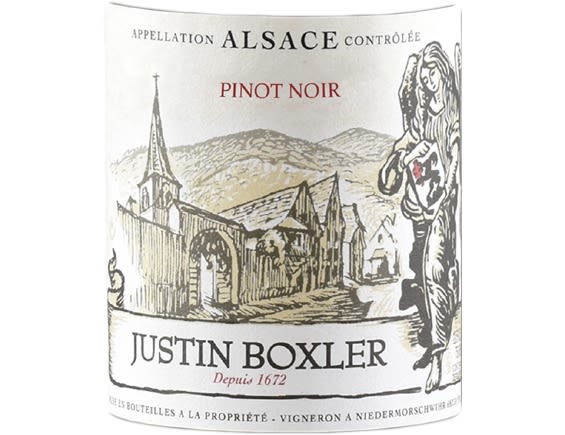 JUSTIN BOXLER ALSACE PINOT NOIR ROUGE 2019