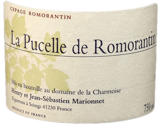 LA CHARMOISE LA PUCELLE DE ROMORANTIN BLANC 2018