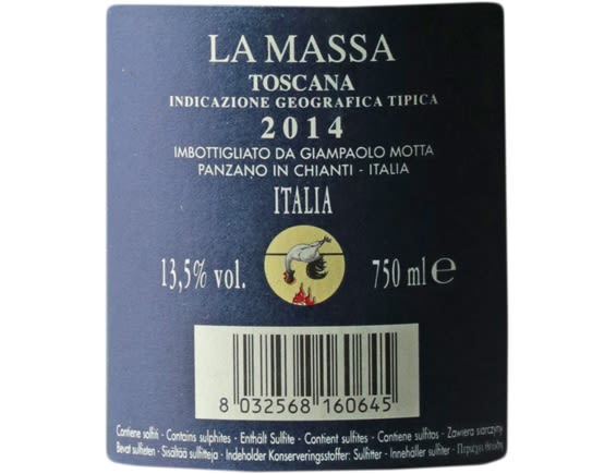 LA MASSA TOSCANE ROUGE 2014