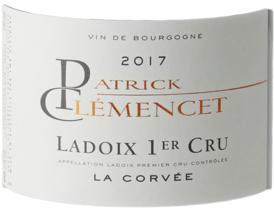 LADOIX 1ER CRU LA CORVÉE ROUGE 2017 - PATRICK CLÉMENCET