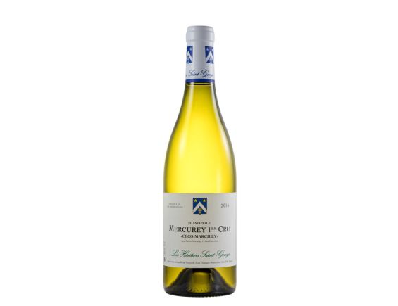 LES HÉRITIERS SAINT-GENYS MONOPOLE MERCUREY 1ER CRU CLOS MARCILLY BLANC 2016