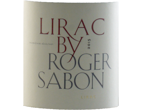 LIRAC BY SABON ROUGE 2015 - ROGER SABON