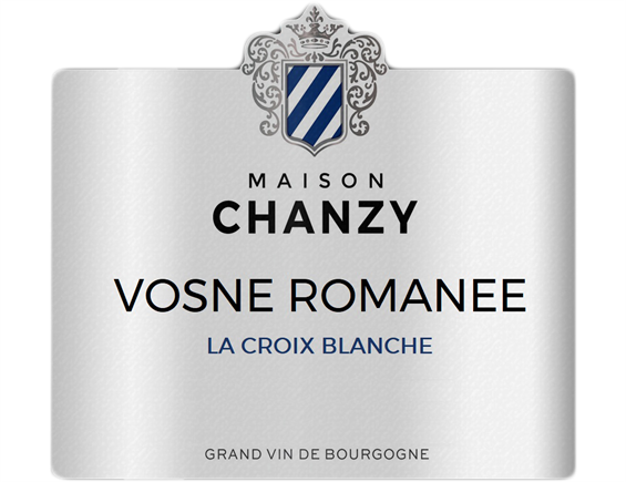 MAISON CHANZY VOSNE-ROMANEE "LA CROIX BLANCHE" ROUGE 2017