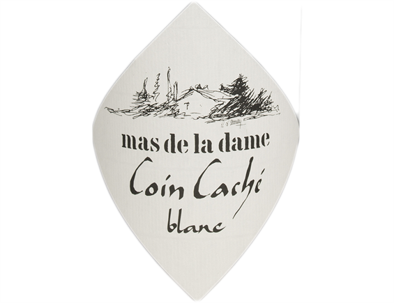 MAS DE LA DAME COIN CACHE LES BAUX DE PROVENCE BLANC 2018