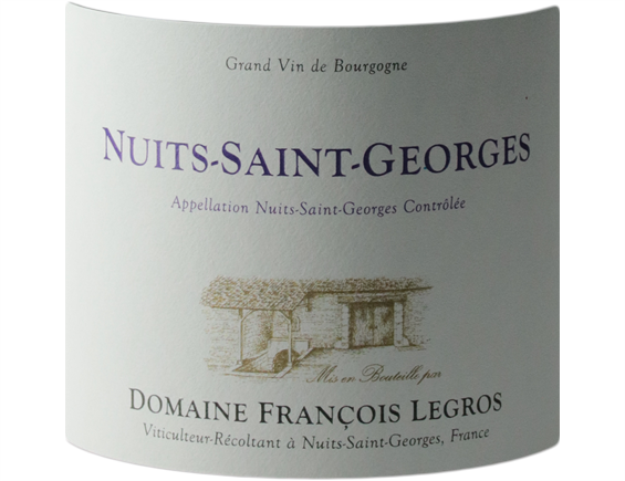 NUITS-SAINT-GEORGES ROUGE 2016 - DOMAINE FRANÇOIS LEGROS