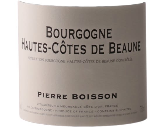 PIERRE BOISSON BOURGOGNE HAUTES COTES DE BEAUNE ROUGE 2017