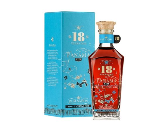 RUM NATION 18 ANS PANAMA DECANTER