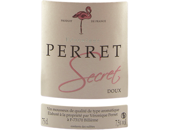 SECRET "VÉRONIQUE PERRET" ROSÉ - MAISON PERRET