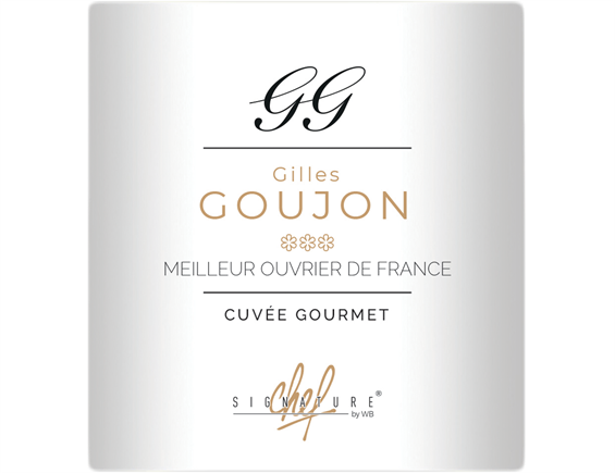 SIGNATURE CHEF  GILLES GOUJON CUVEE GOURMET  PAYS D'OC BLANC 2019