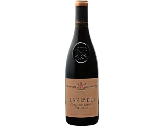 Cotes de Dieu Plan Daronton 2021 Dieu Villages Plan - du de Terroir Rouge Rhone