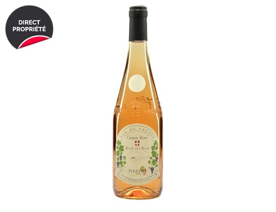 VIN DE SAVOIE GAMAY ROSÉ "ROSÉ DES ROIS" ROSÉ 2018 - MAISON PERRET