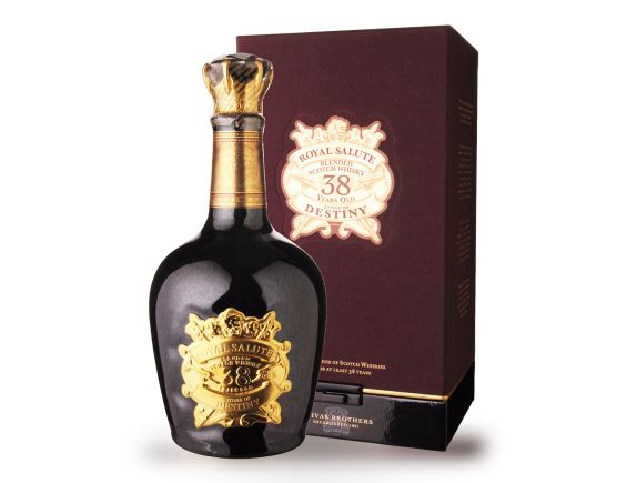 WHISKY ROYAL SALUTE 38 ANS STONE OF DESTINY COFFRET