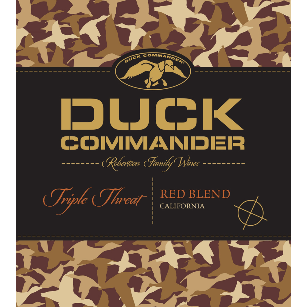 Camo Duck Commander Logo Wallpaper