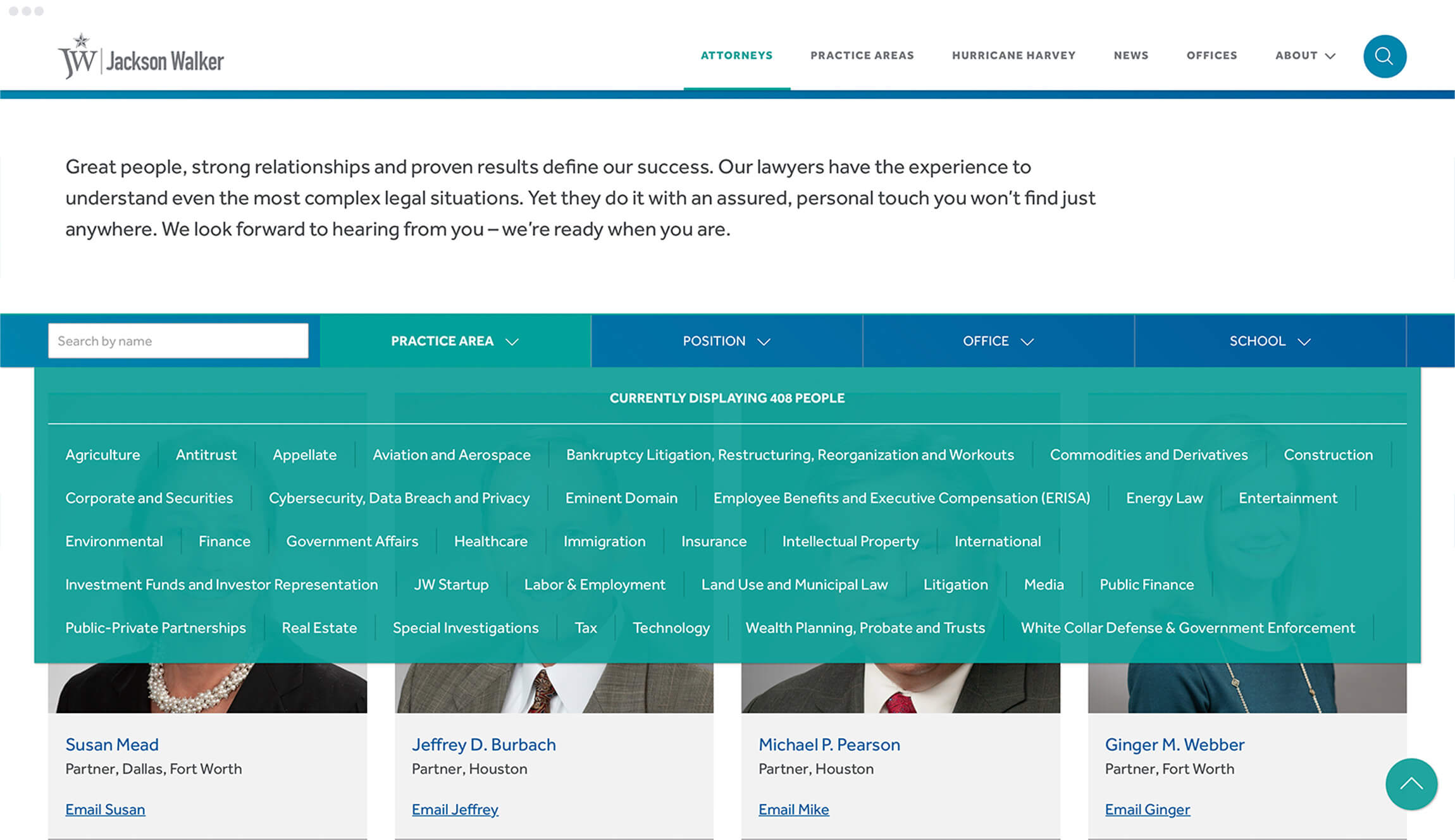 Jackson Walker Phil Winfield Design