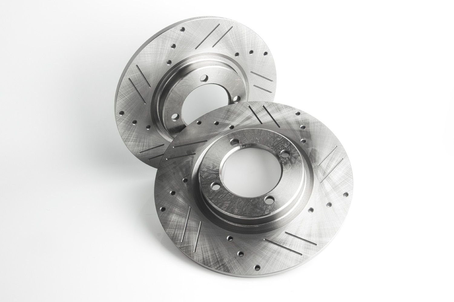 Wins International Brake Disc Pair (Drilled & Grooved) TRW Quality