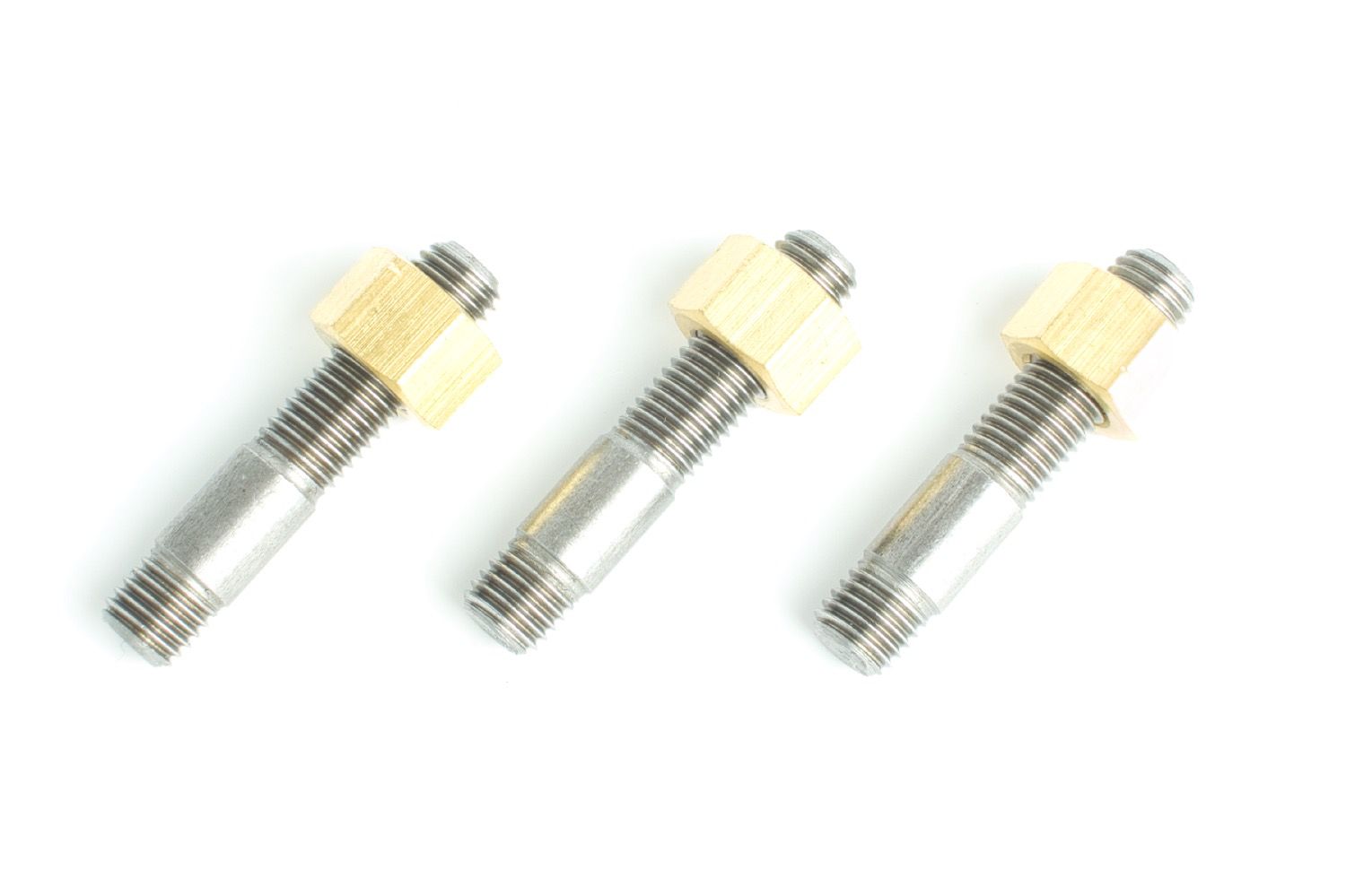 Wins International Exhaust Manifold Studs & Brass Nuts (set of 3)