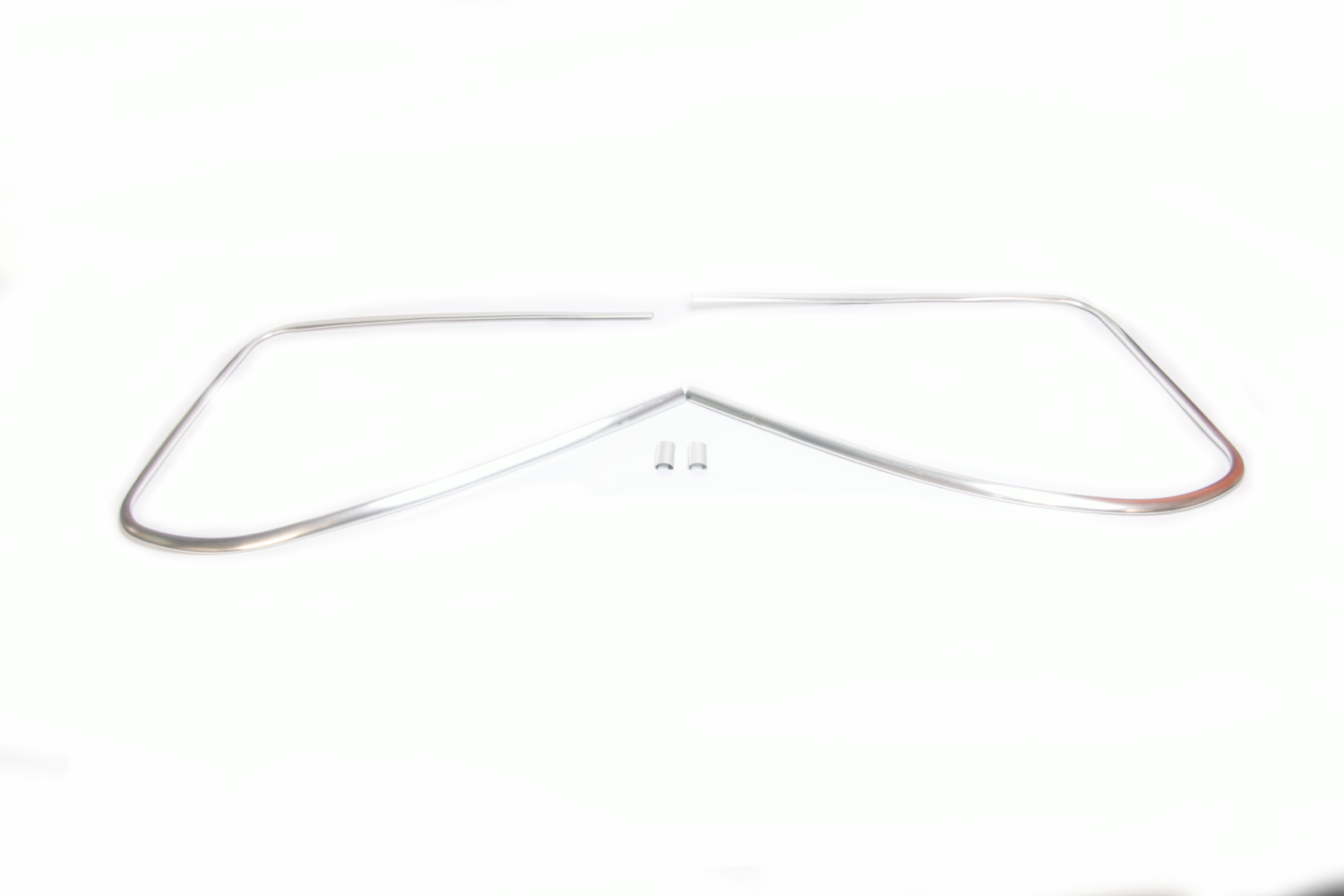 Wins International Windscreen Trim/ Finisher Kit Plastic Chrome