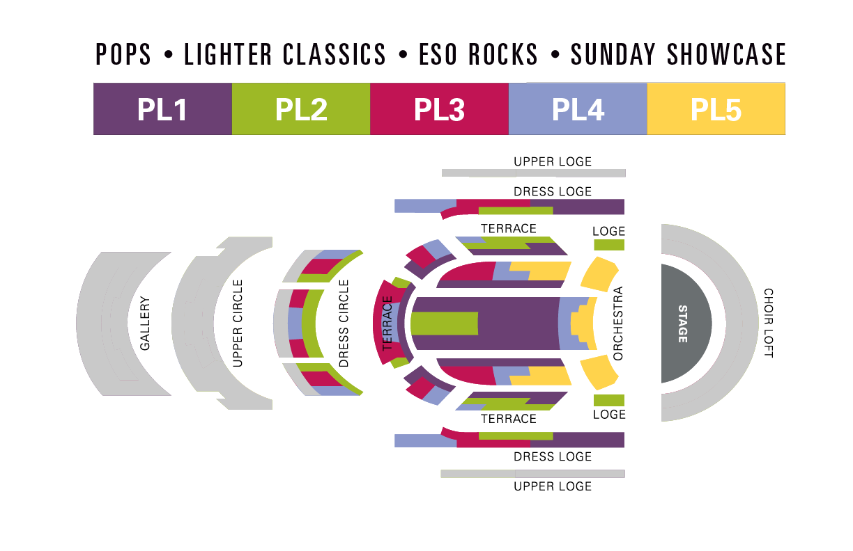 Symphony Under The Sky Seating Chart