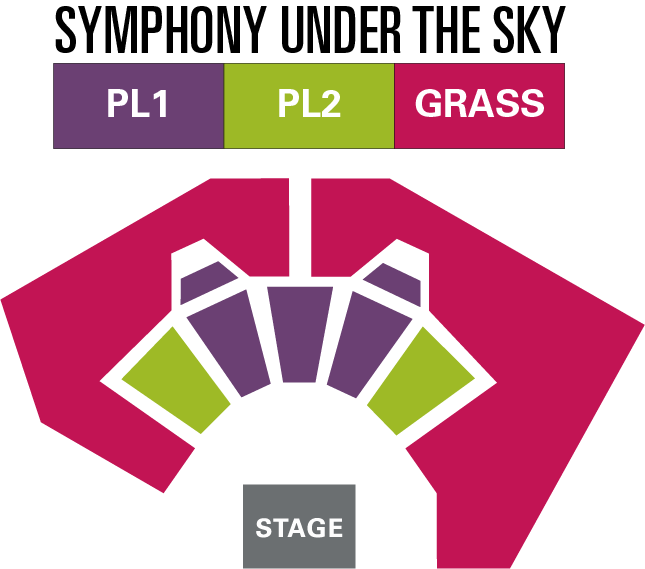 Symphony Under The Sky Seating Chart