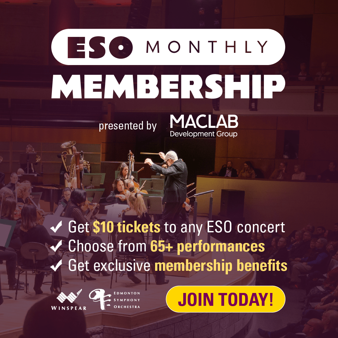 ESO Monthly Membership. Get $10 tickets to over 65 ESO performances. Join today!