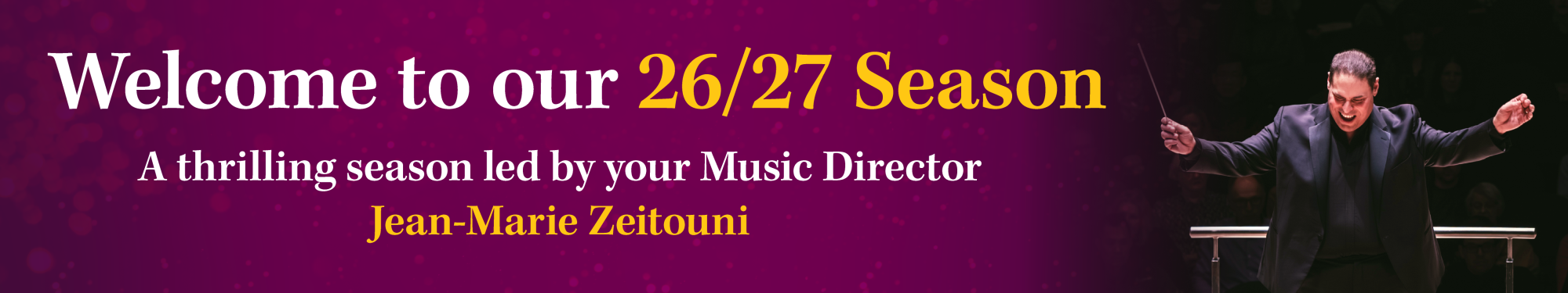 Welcome to our 26/27 ESO Season