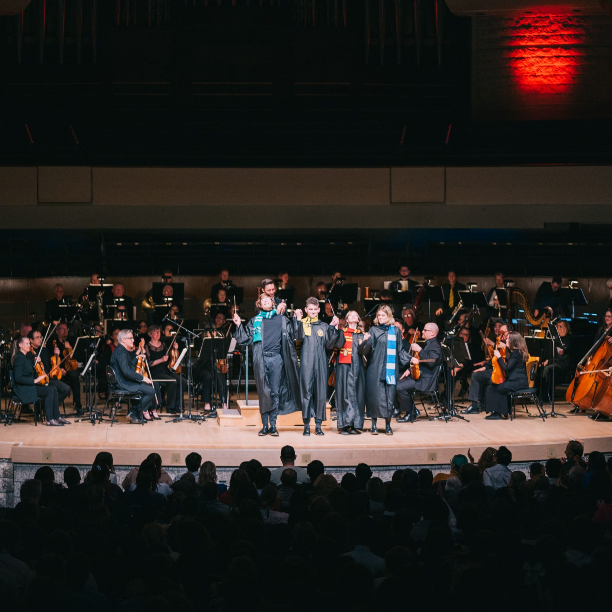 ESO Musicians on the Winspear Stage For a Music of Harry Potter Concert