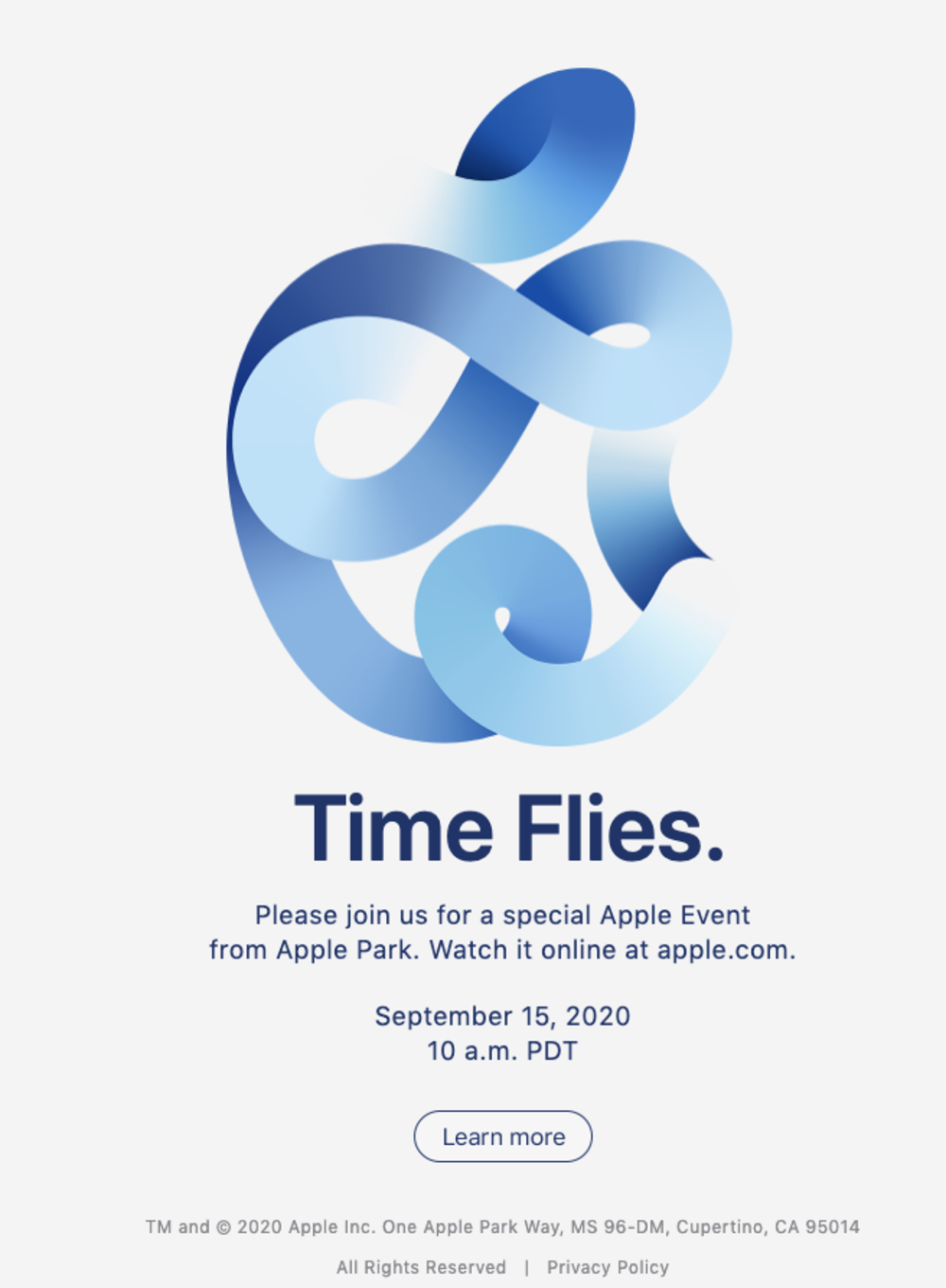 apple keynote 2021 time