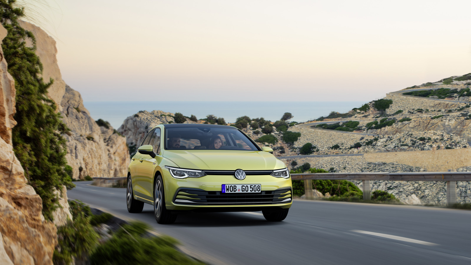 Der Golf 8 überrascht im neuen kantigen Design, Auto und Technik