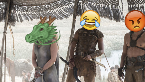 Diese Grafik zeigt, mit welchen Emojis Twitter auf Game of Thrones reagiert