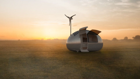 Ecocapsule: In diesem mobilen Ei kann man wohnen