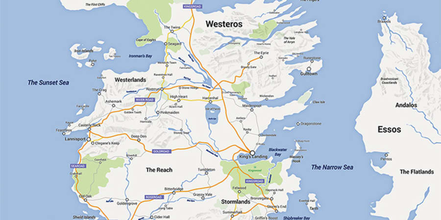 Westeros Karte | Karte