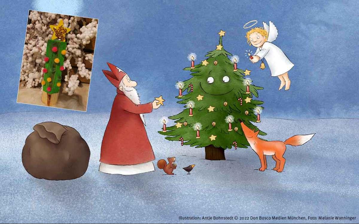Kreatividee mit Holz zum Märchen &amp;quot;Das Tannenbäumchen&amp;quot; | Offizieller ...