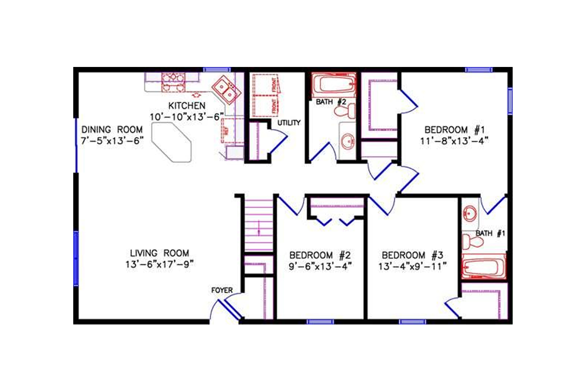 1915 Northwood Floorplan