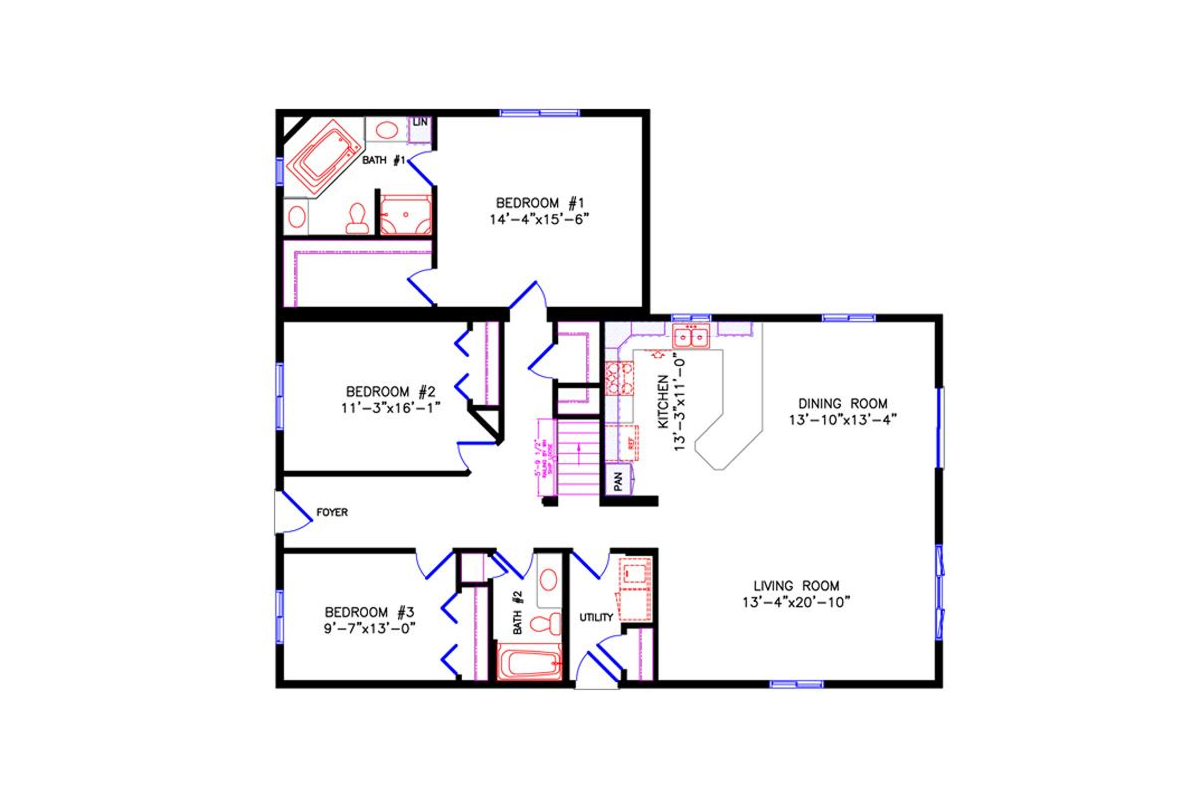2040 Lakewood Floorplan
