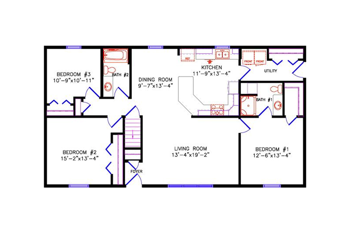 2250 Brookdale Floorplan