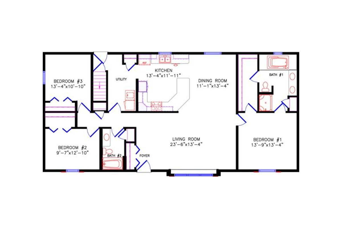 2340 Brookdale Ranch floor plan