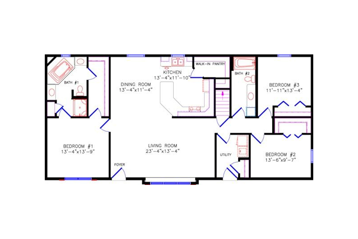 2345 Brookdale Ranch floor plan