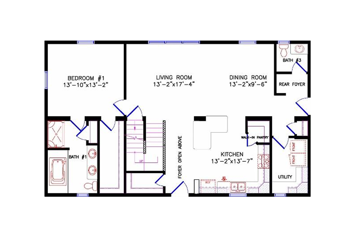 3060 Mapleton Floorplan