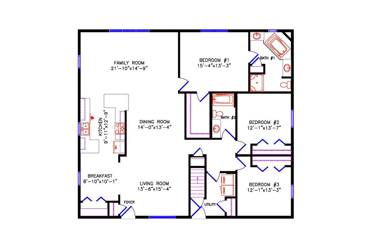 4810 Westbrook Ranch floor plan