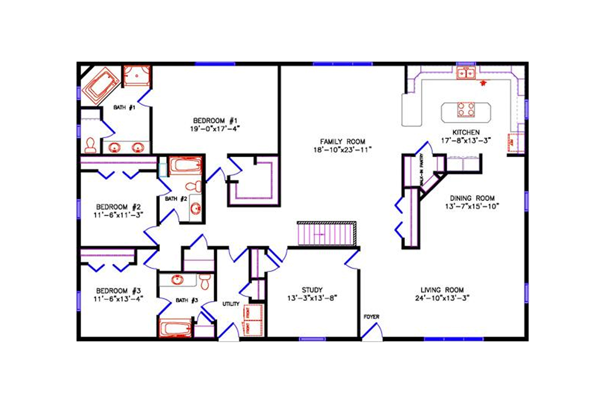 4830 Westport Ranch floor plan