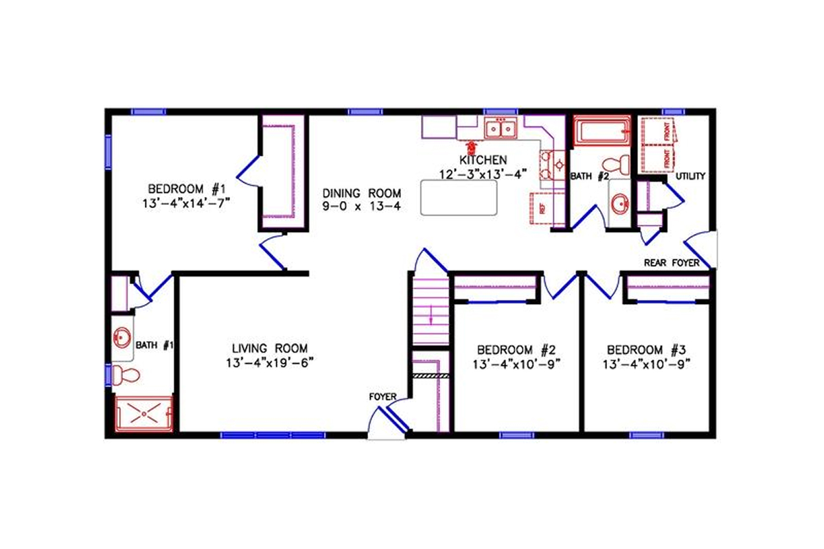 5141 Limited Ranch floor plan