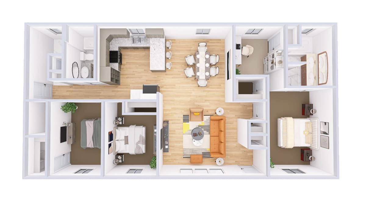 2225 Brookdale Ranch 3D floor plan