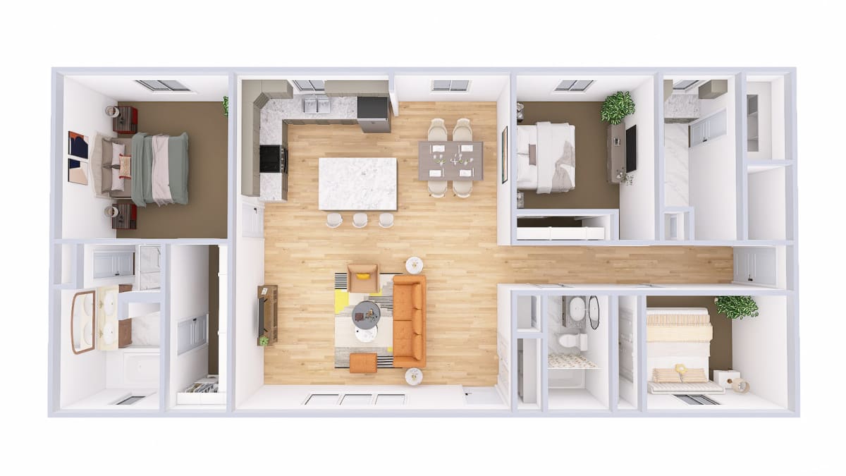 2327 Brookdale Ranch floor plan
