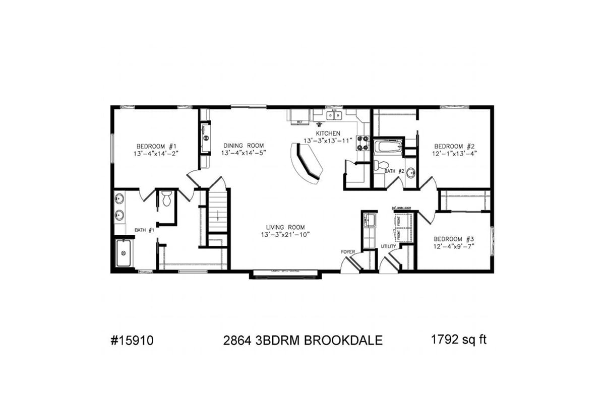 2350 Brookdale Ranch floor plan